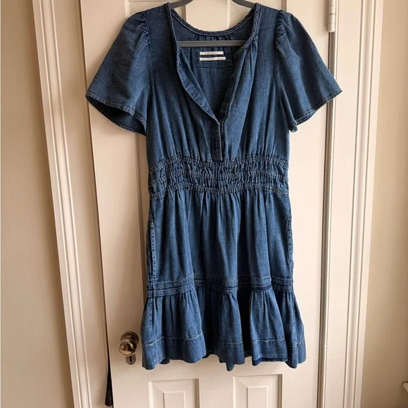 Anthropologie Denim Dress - Picture 1 of 5